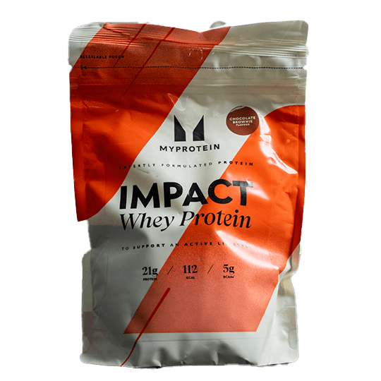 Scoor korting op de impact whey van Myprotein