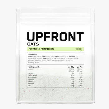 Upfront oats 2.0 pistache framboos